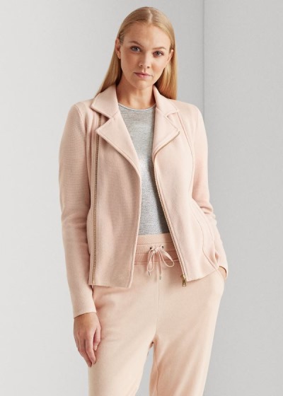 Dámské Bundy Ralph Lauren Cotton Moto - 04935-GYTF